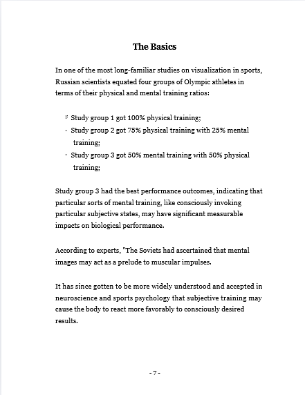 Manifesting With Visualization