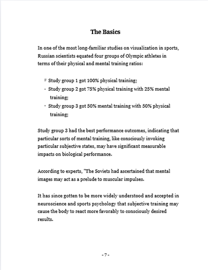 Manifesting With Visualization